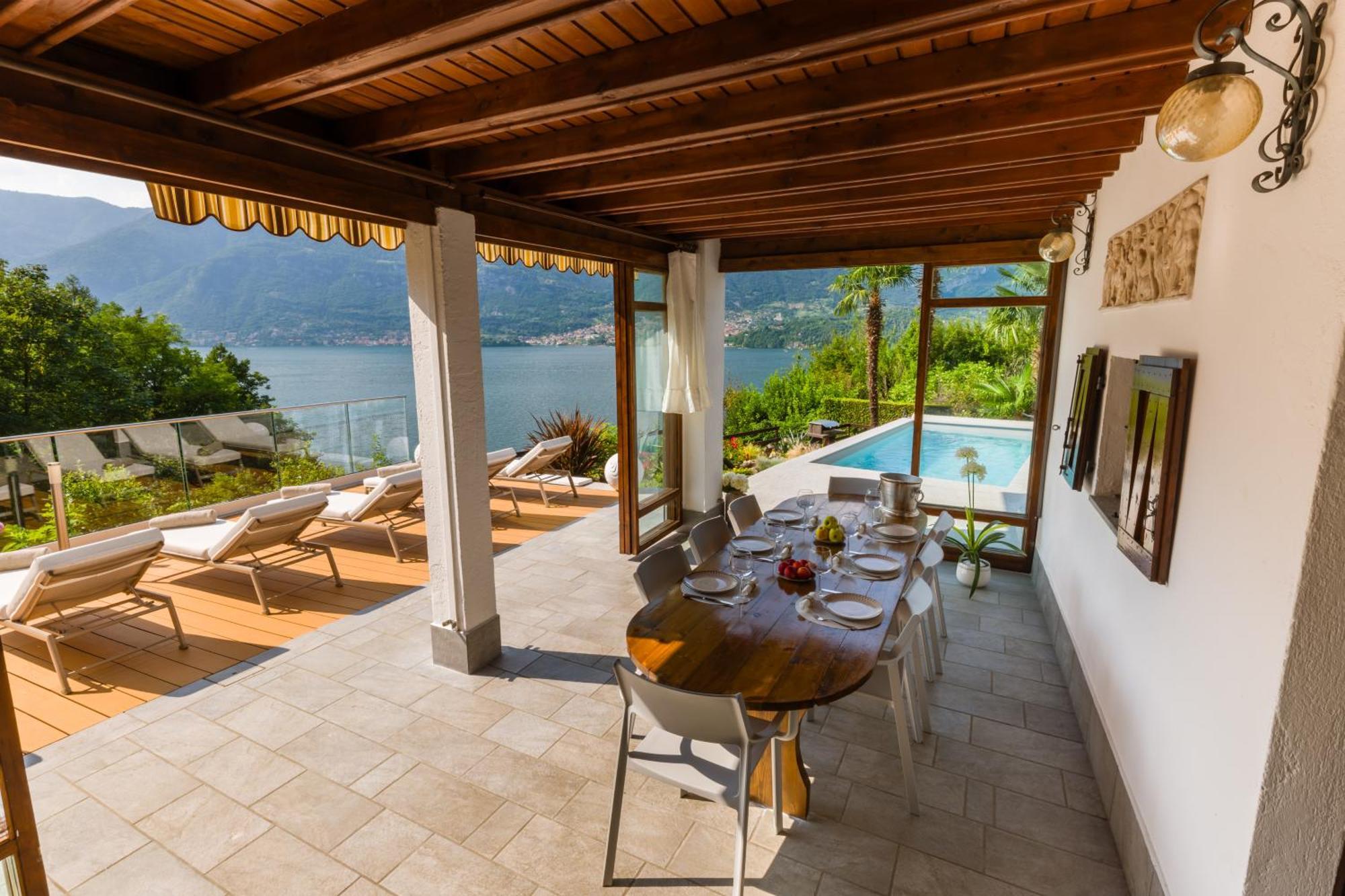 Villa Rosch Lezzeno Exterior foto